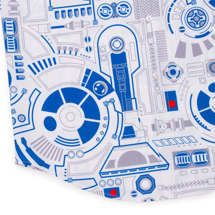 RSVLTS Star Wars Short Sleeve Shirt Star Wars™ "R2-Deconstructed" – KUNUFLEX Short Sleeve Shirt Star Wars™ "R2-Deconstructed" – KUNUFLEX Short Sleeve Shirt
