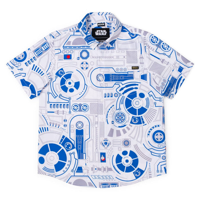 RSVLTS XS Star Wars Youth Short Sleeve Shirt Star Wars™ "R2-Deconstructed" – Youth KUNUFLEX Short Sleeve Shirt Star Wars™ "R2-Deconstructed" – Youth KUNUFLEX Short Sleeve Shirt