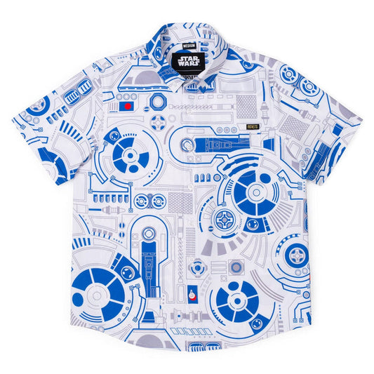 RSVLTS XS Star Wars Youth Short Sleeve Shirt Star Wars™ "R2-Deconstructed" – Youth KUNUFLEX Short Sleeve Shirt Star Wars™ "R2-Deconstructed" – Youth KUNUFLEX Short Sleeve Shirt