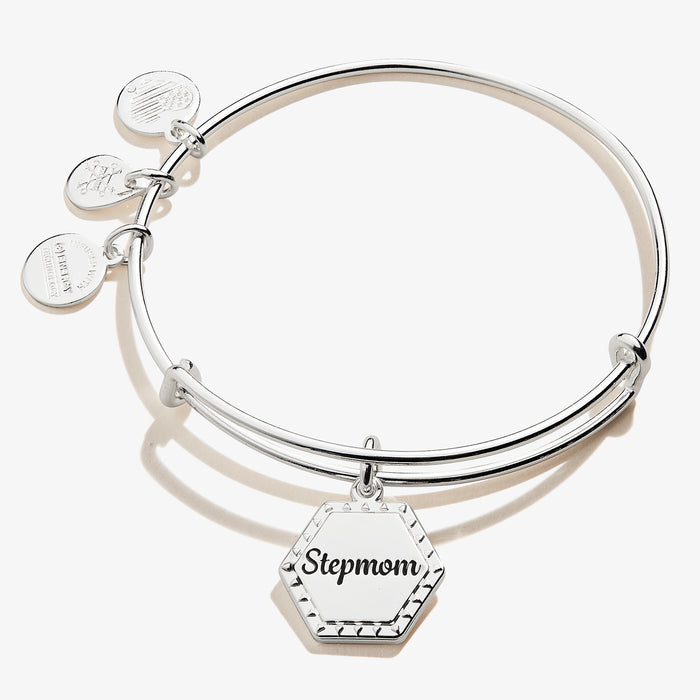 Stepmom 'You're In My Heart Forever' Charm Bangle