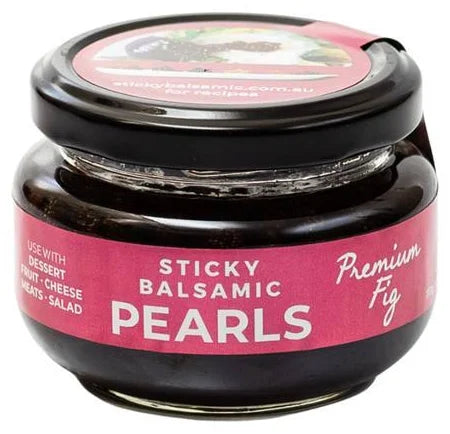 Sticky Balsamic Pearls Premium Fig
