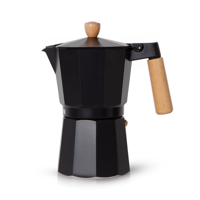 Stovetop Italian Moka Espresso Percolator - 9 Cup Coffee Maker