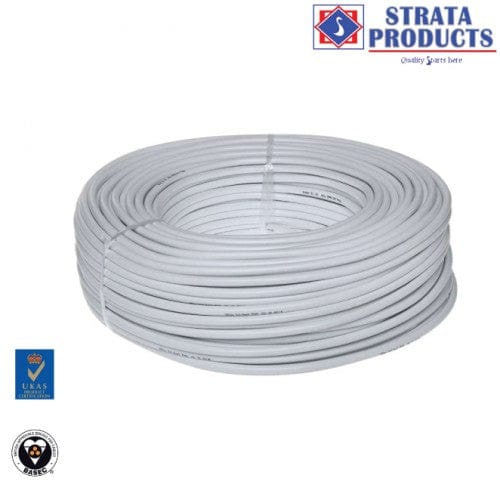Strata Single, Single Cable 2.5mm, Durable, Plastic Coated Wire, HO7V MEGA