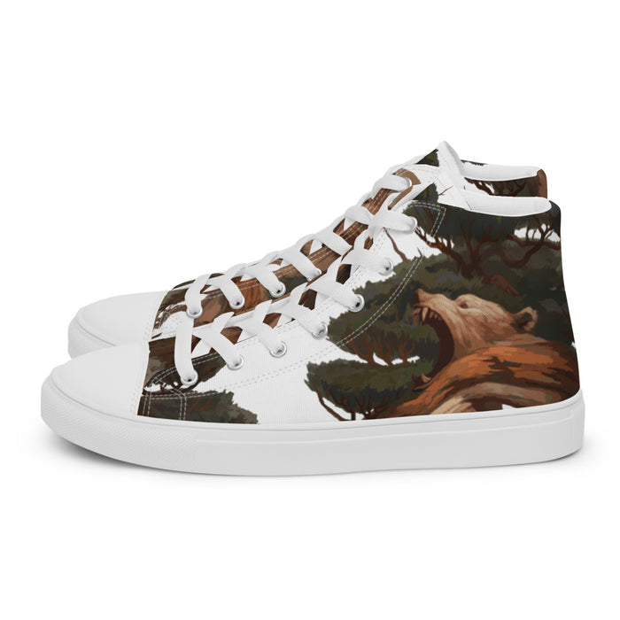 Strength Men’s high top canvas shoes
