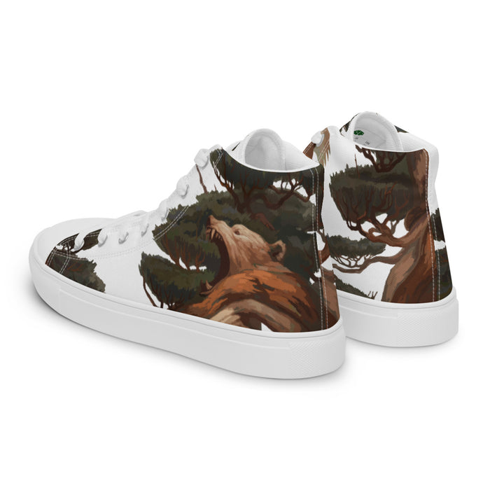 Strength Men’s high top canvas shoes