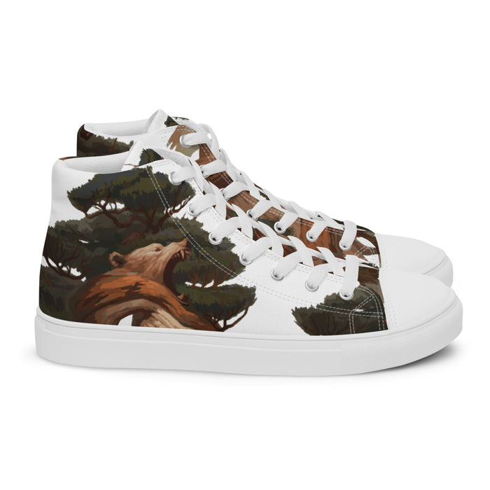 Strength Men’s high top canvas shoes