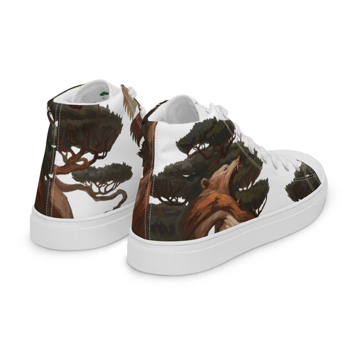 Strength Men’s high top canvas shoes