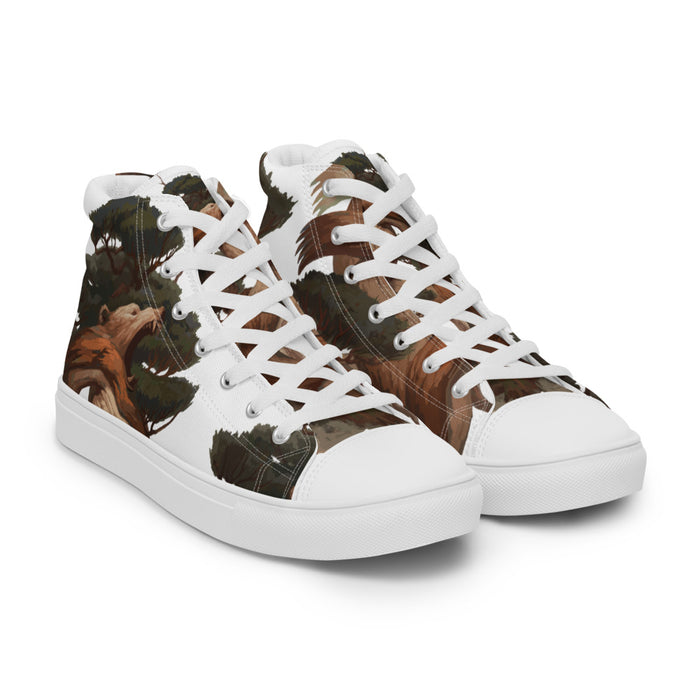 Strength Men’s high top canvas shoes