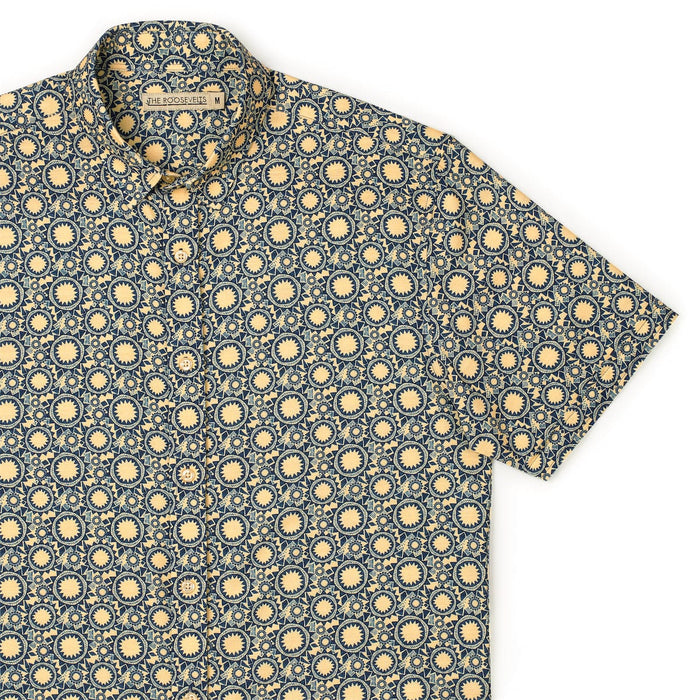 RSVLTS XXS RSVLTS Bamboo Short Sleeve Shirt Sunburst – Bamboo Short Sleeve Shirt Sunburst – Bamboo Short Sleeve Shirt