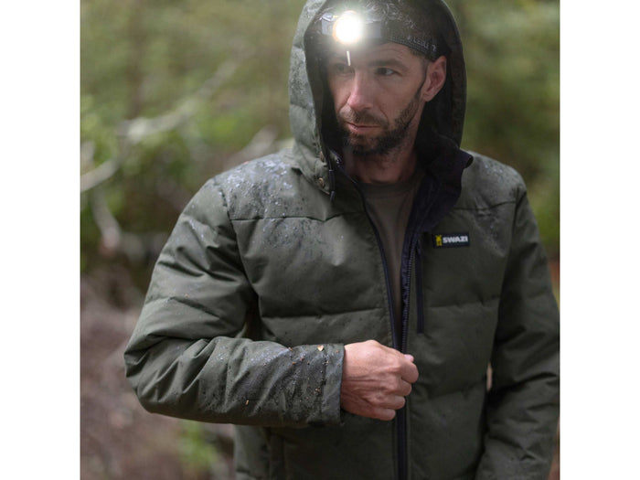 Swazi Mens Jack Frost Down Jacket | Black