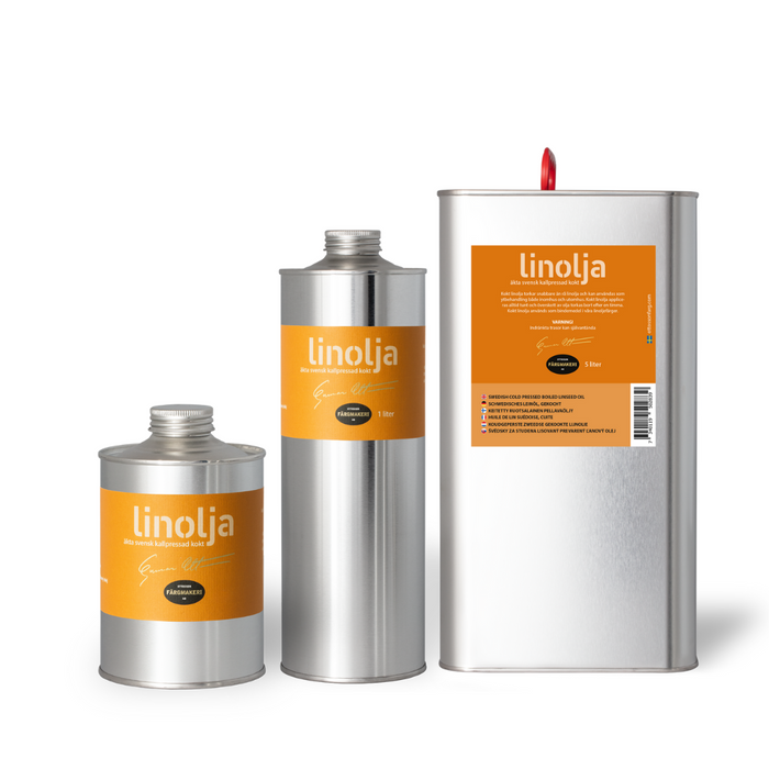 Swedish Cold Pressed Boiled Linseed Oil-Ottosson Färgmakeri-Atlas Preservation