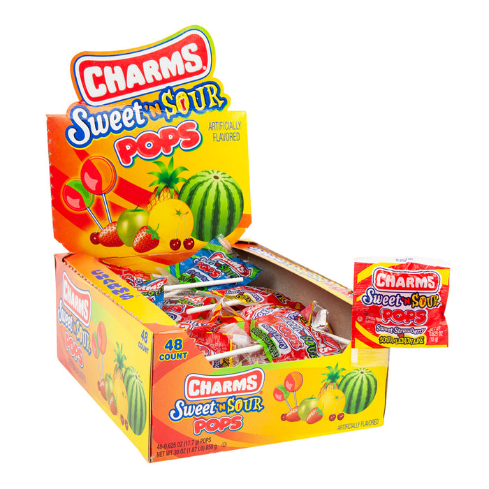 Sweet & Sour Pops from Charms - 48ct