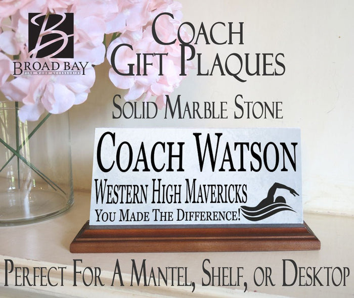 end of season swim coach gift