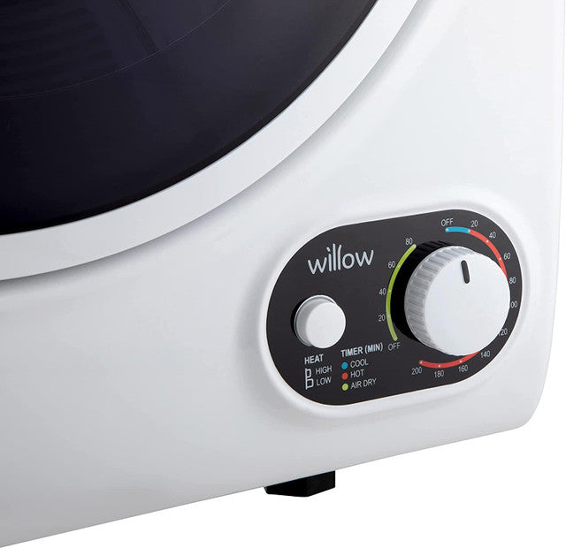 Table Top Clothes Vented Tumble Dryer 2.5kg Willow WTD25W