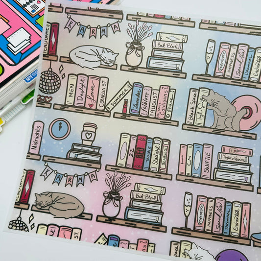Taylor's Bookshelf Vellum