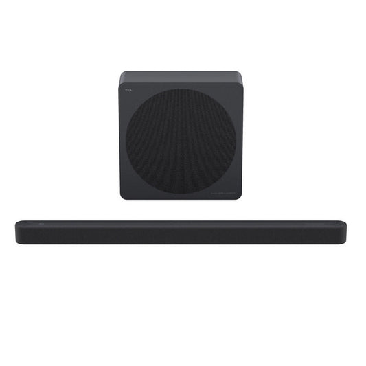 TCL A65K-UK Design Series 3.1.2ch Dolby Atmos Soundbar & DTS:X Soundbar with Subwoofer