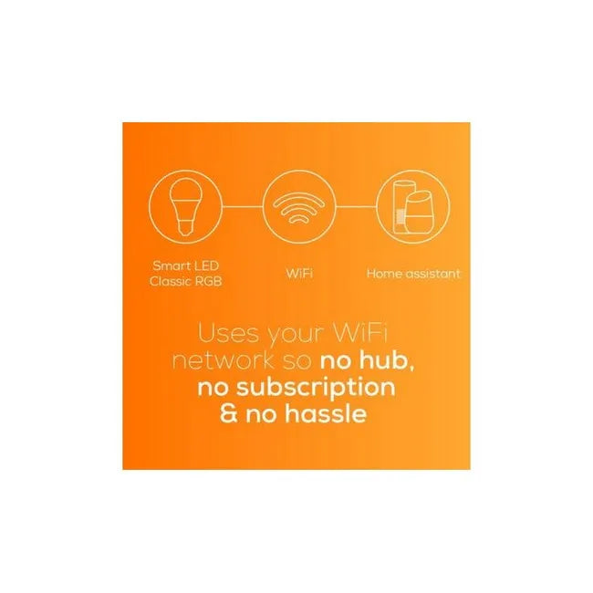 TCP SMART WI-FI CLASSIC BULB B22 ( Warm White)