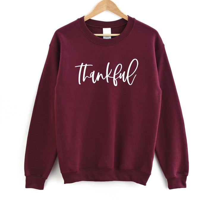 Thankful crewneck sweatshirt