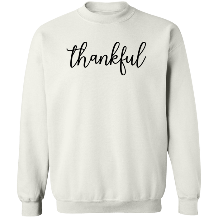 Thankful crewneck sweatshirt in White