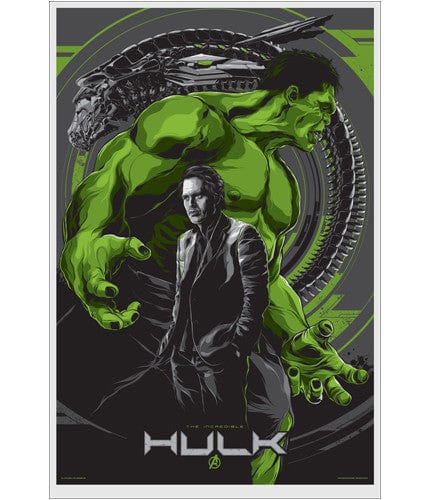 The Avengers Hulk Ken Taylor poster