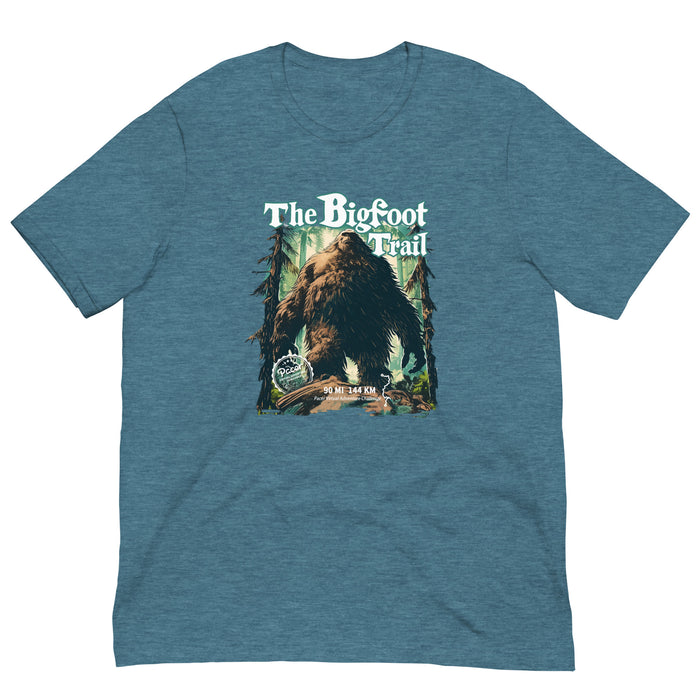 The Bigfoot Trail Virtual Challenge Unisex t-shirt