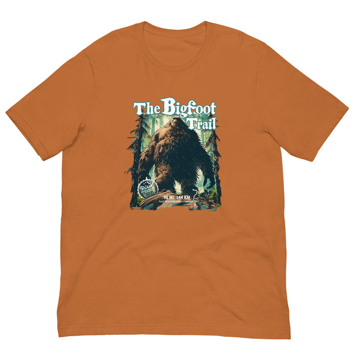 The Bigfoot Trail Virtual Challenge Unisex t-shirt