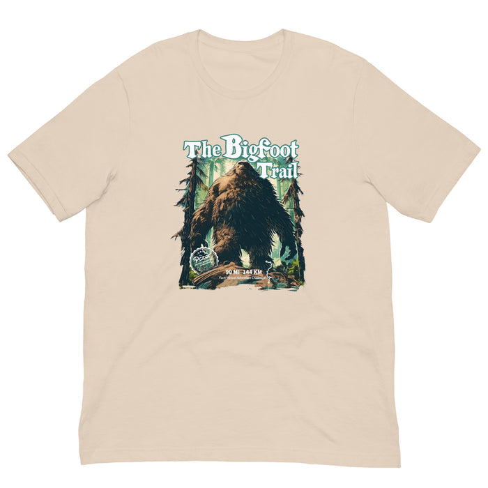 The Bigfoot Trail Virtual Challenge Unisex t-shirt
