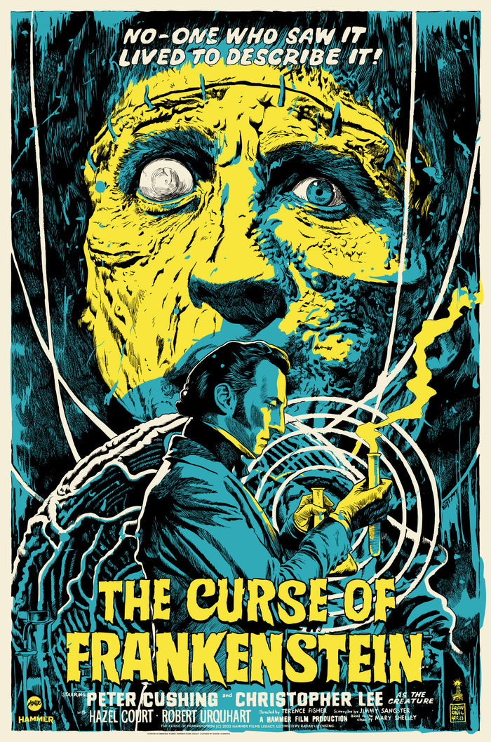 The Curse of Frankenstein Variant Poster