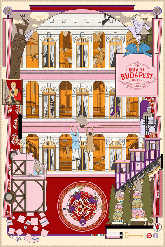 The Grand Budapest Hotel Poster