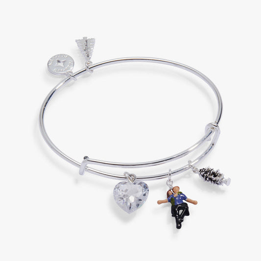 The Twilight Saga Bella & Edward Charm Bangle