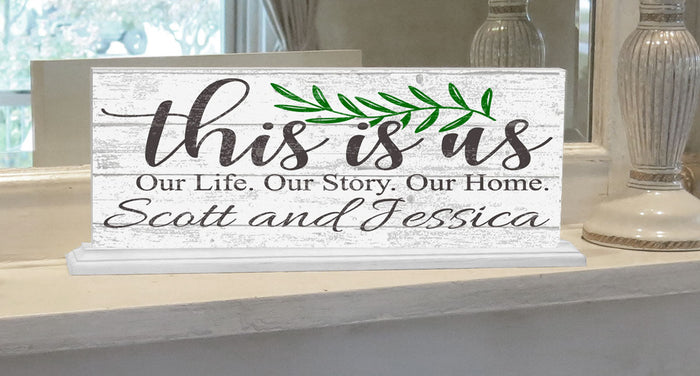 This Is Us Family SIgn with Names