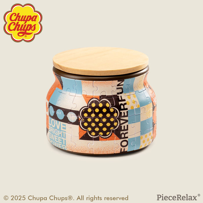 The magical jar we all dreamed of as kids—filled with endless candy! Would you like to create everlasting moments of joy with Chupa Chups? With&nbsp;PieceRelax, you’ll always get there.