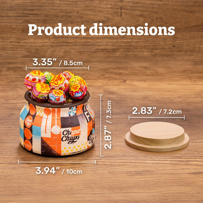 The magical jar we all dreamed of as kids—filled with endless candy! Would you like to create everlasting moments of joy with Chupa Chups? With&nbsp;PieceRelax, you’ll always get there.