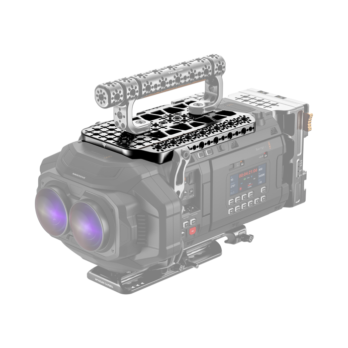 Top Plate for Blackmagic URSA Cine Immersive 12K/17K - Installed