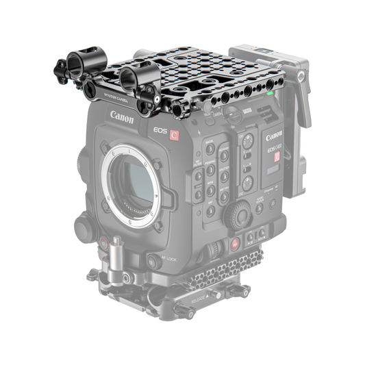 canon c400 top plate system installed