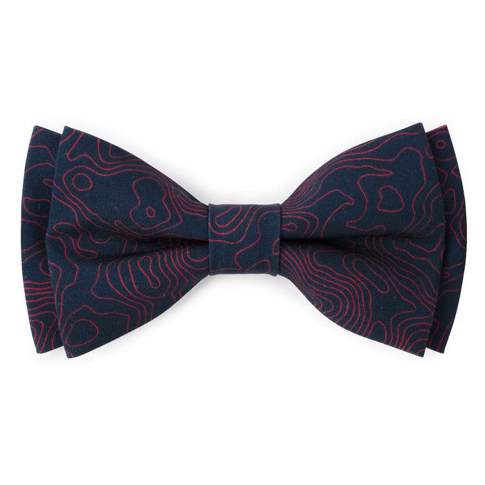 RSVLTS RSVLTS® RSVLTS Loyalty Program "Red/Navy Topo" _ Bow Tie RSVLTS Loyalty Program "Red/Navy Topo" _ Bow Tie