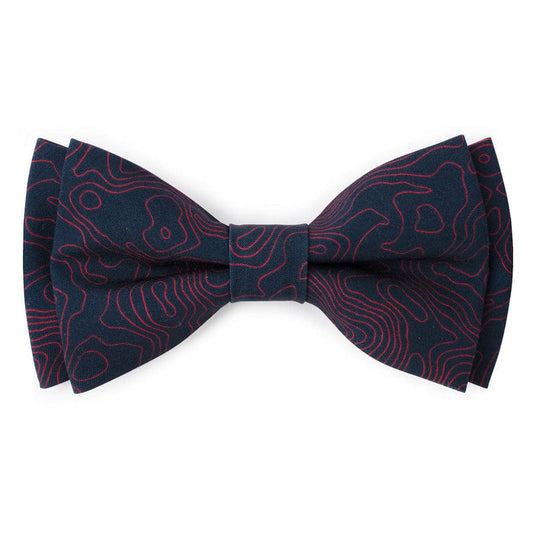 RSVLTS RSVLTS® RSVLTS Loyalty Program "Red/Navy Topo" _ Bow Tie RSVLTS Loyalty Program "Red/Navy Topo" _ Bow Tie
