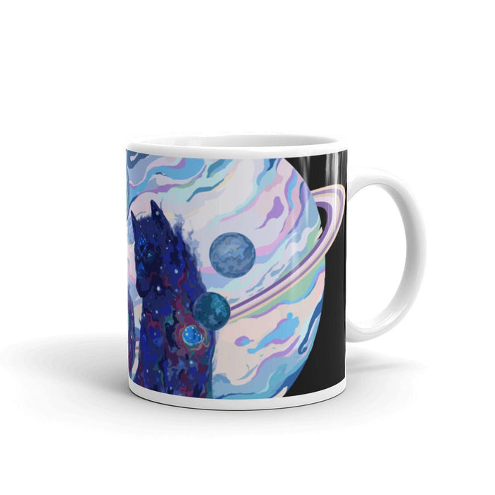 Transcendence White glossy mug - BoxWood Board Designs - 11oz - -