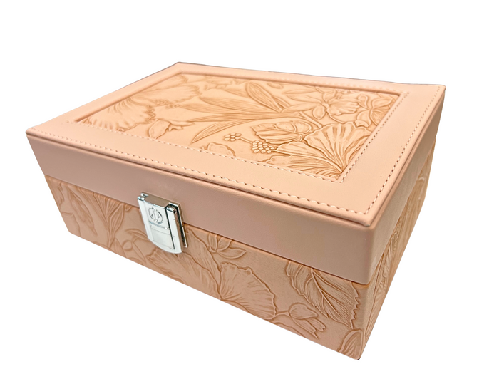 Travel Jewellery Box With Mirror