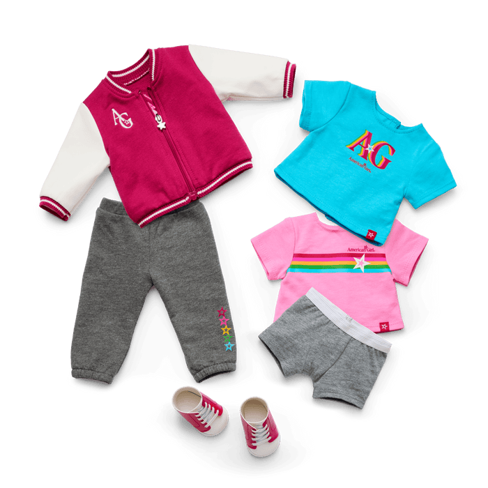 Truly Me™ 18-inch Doll #113, Puppy & Accessories AG™ Star Squad Bundle