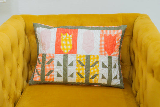 Tulip Pillow Cover (Downloadable Pattern)