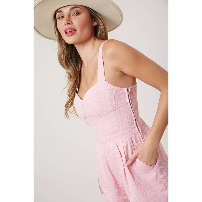 Tweed Bustier Romper