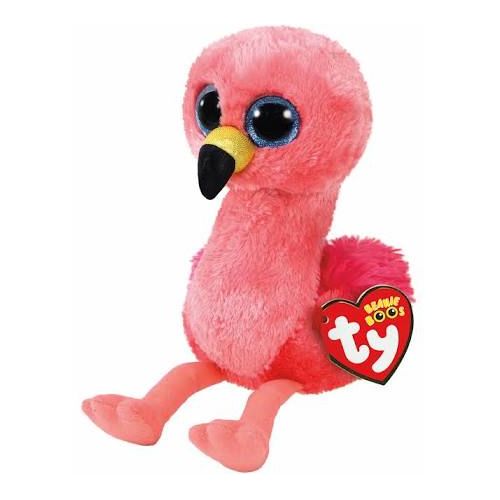 Ty Beanie Boos 12 Inch Medium Gilda the Flamingo Plush Toy