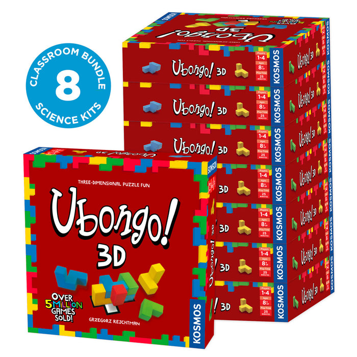 Ubongo 3D - Classroom Bundle 8-Pack Games Thames & Kosmos