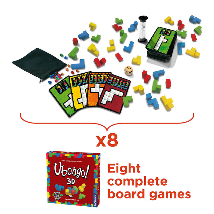 Ubongo 3D - Classroom Bundle 8-Pack Games Thames & Kosmos