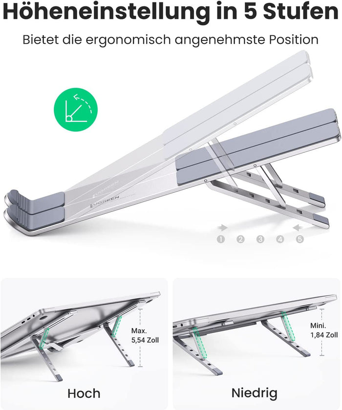 UGREEN Laptop Stand for Desk Adjustable - UGREEN