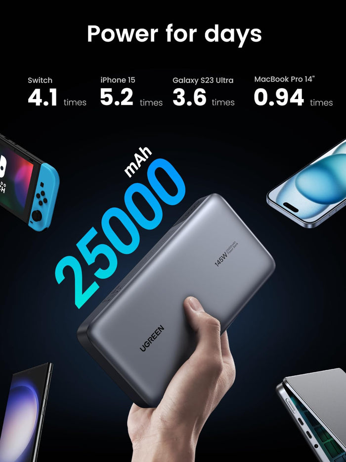 UGREEN Nexode Power Bank 25000mAh 145W - UGREEN EU
