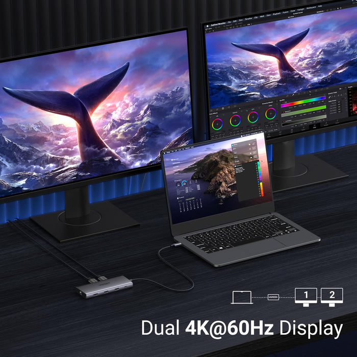 Dual HDMI 4K@60Hz Display