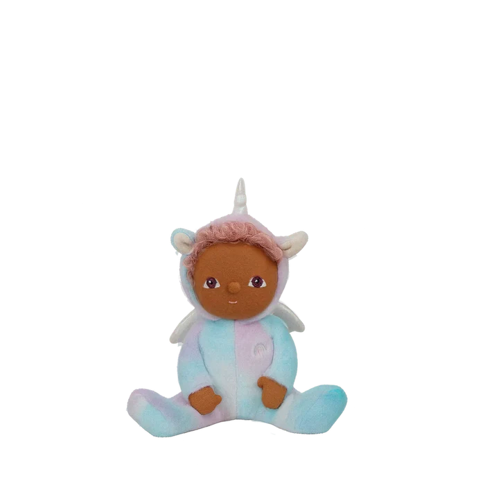 Uli Rainbow Unicorn Dinkum Doll
