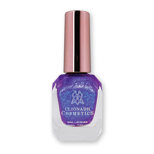 Bottle of nail polish containing Under the Ladder Nail Lacquer bottle on a white background.